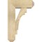 Ekena Millwork Merced Craftsman Rough Sawn Bracket w/ Offset Brace, Douglas Fir, 6"W x 14"D x 22"H BKT0604X14X22MRC04RDF - alternate 4
